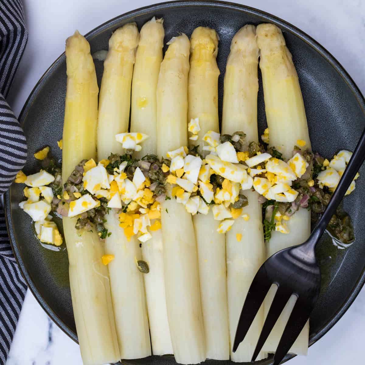 White Asparagus Mimosa Vanilla Bean Cuisine recipes