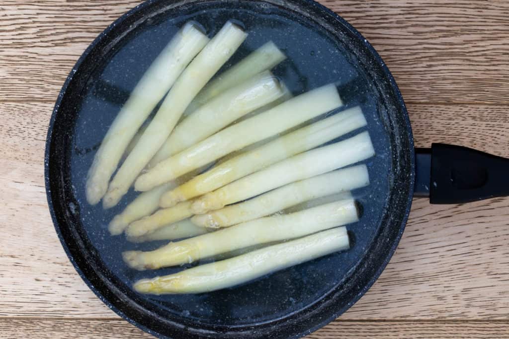 White Asparagus Roquefort Gratin Vanilla Bean Cuisine