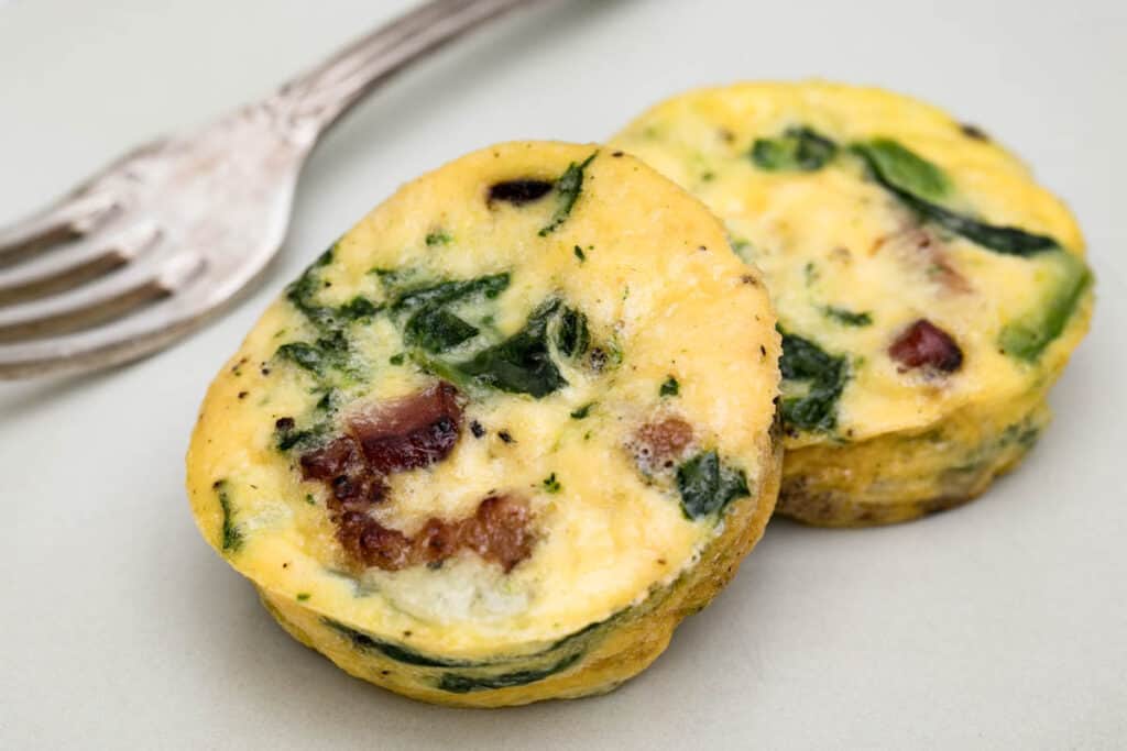 Spinach Bacon Egg Cups Vanilla Bean Cuisine recipes