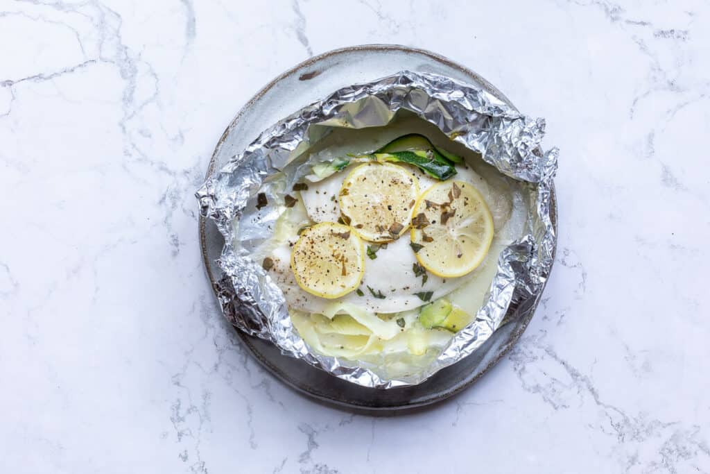 Baked Tilapia in Foil Vanilla Bean Cuisine