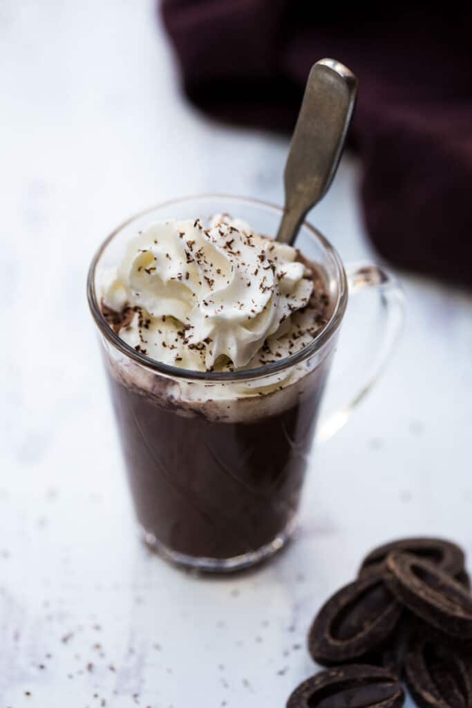 Creamy Oat Milk Hot Chocolate