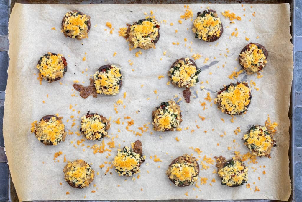 Vegan Stuffed Mushrooms - Vanilla Bean Cuisine appetizer recipes