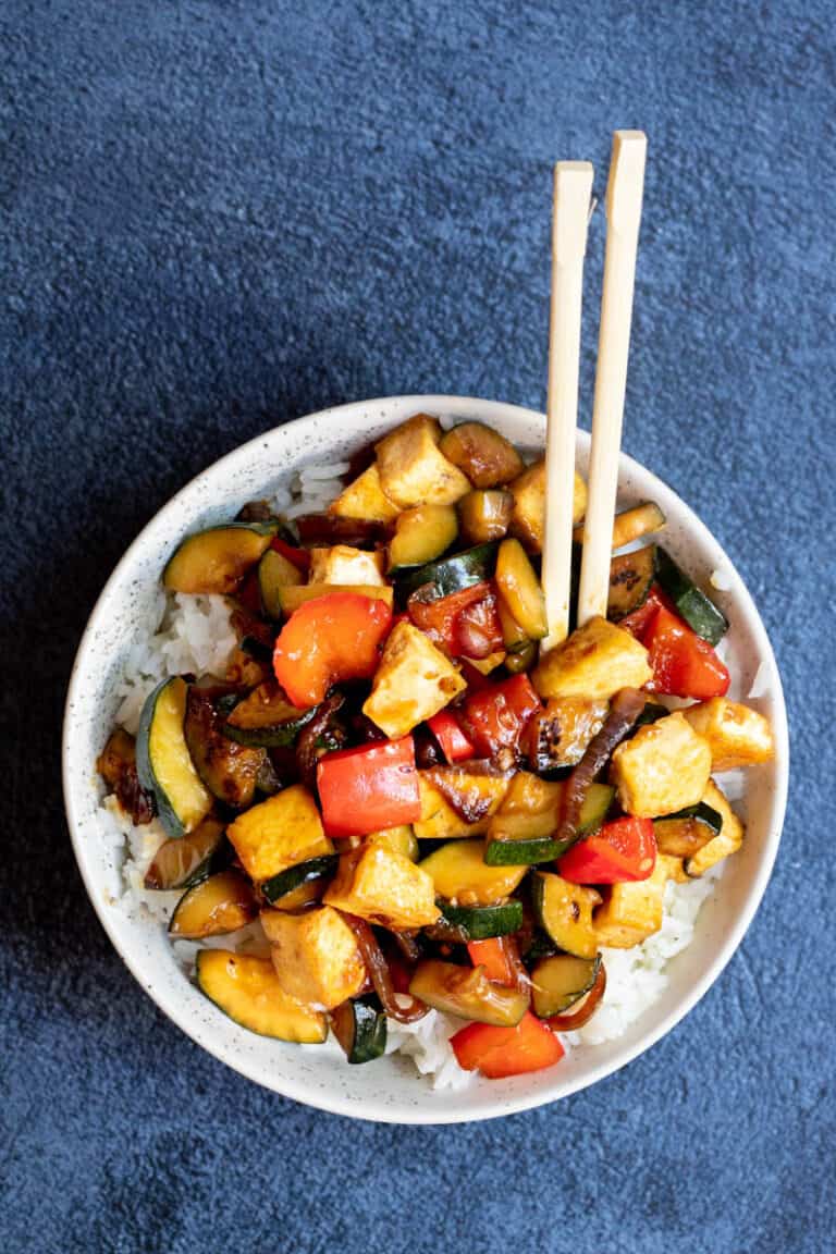 Zucchini StirFry with Tofu Vanilla Bean Cuisine vegetarian recipes