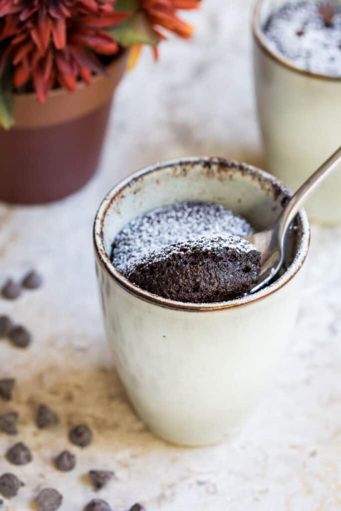 Easy Chocolate Almond Flour Mug Cake Vanilla Bean Cuisine