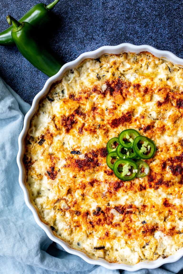 Best Baked Jalapeño Artichoke Dip Vanilla Bean Cuisine