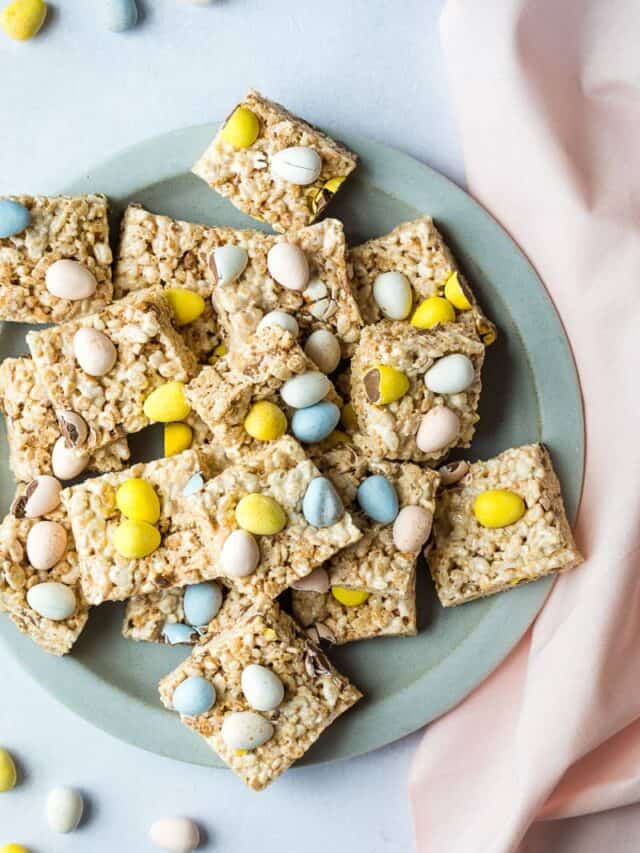 Easter Rice Krispie Treats Vanilla Bean Cuisine