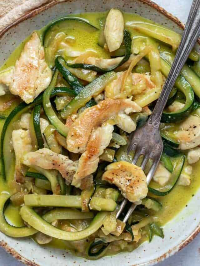 Chicken Curry with Zucchini Vanilla Bean Cuisine