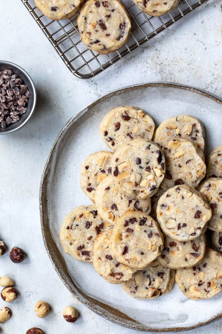 Cacao Nib Hazelnut Cookies Vanilla Bean Cuisine