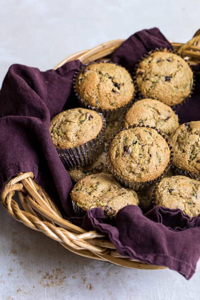 Almond Flour Zucchini Muffins Vanilla Bean Cuisine