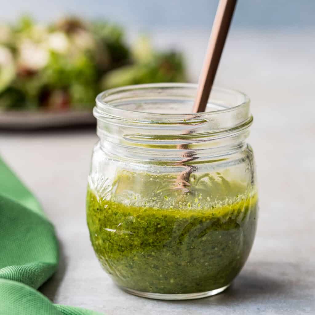 Pesto Salad Dressing Vanilla Bean Cuisine