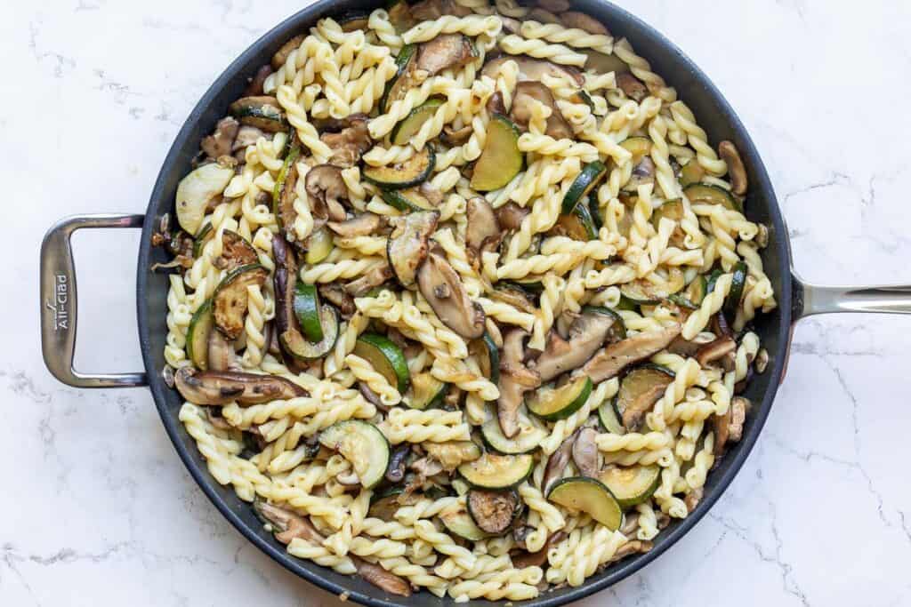 Zucchini Mushroom Pasta Vanilla Bean Cuisine