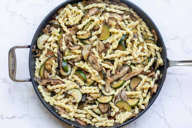 Zucchini Mushroom Pasta Vanilla Bean Cuisine