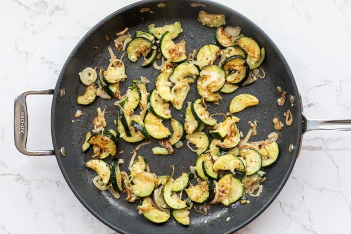 Sautéed Zucchini and Mushrooms - Vanilla Bean Cuisine