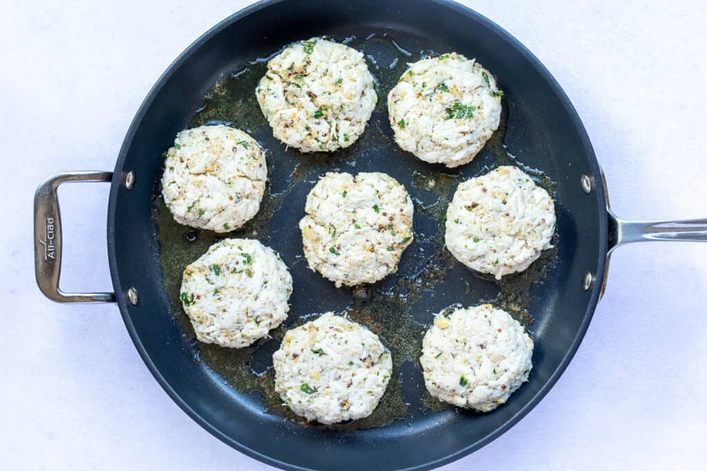 Maryland Crab Cakes with Sauce Vanilla Bean Cuisine