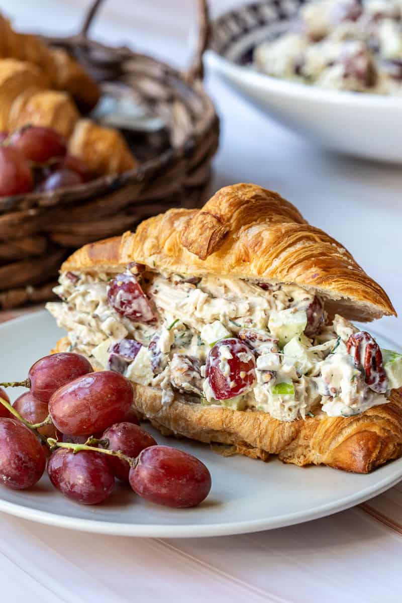 Best Chicken Salad Croissant Sandwiches Best Chicken Salad Croissant Sandwiches