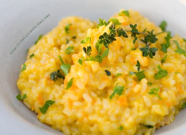 carrots, Cooking, dinner, Food, gluten-free, Italian, mascarpone, onions, parmesan, recipe, rice, spring, thyme, vegetarian