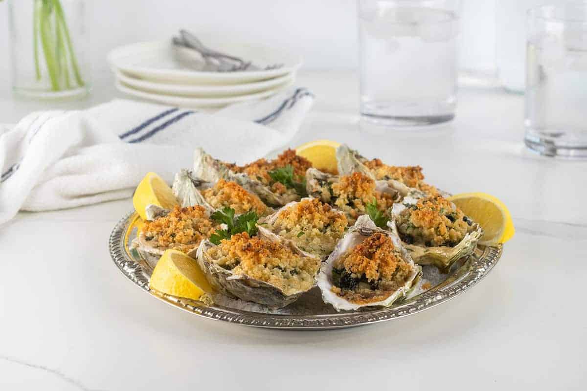 Oysters Rockefeller