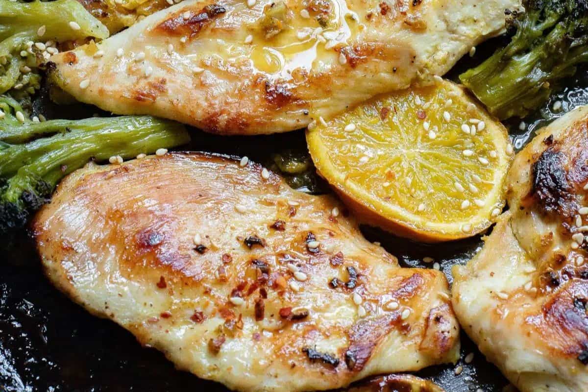 Sheet Pan Chicken Cutlets