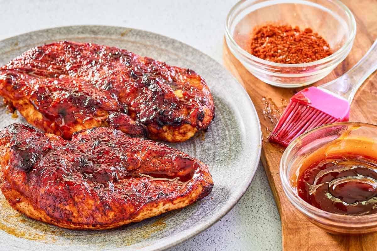 15-Minute Air Fryer BBQ Chicken