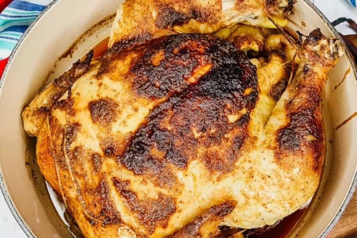 Dutch Oven Roast Chicken