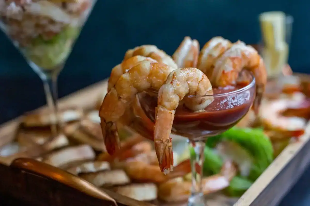 Holiday Crab and Shrimp Cocktail Board