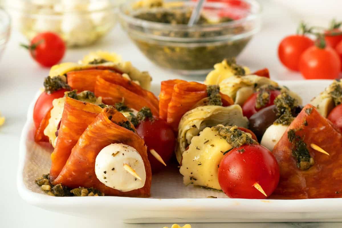 Antipasto Skewers