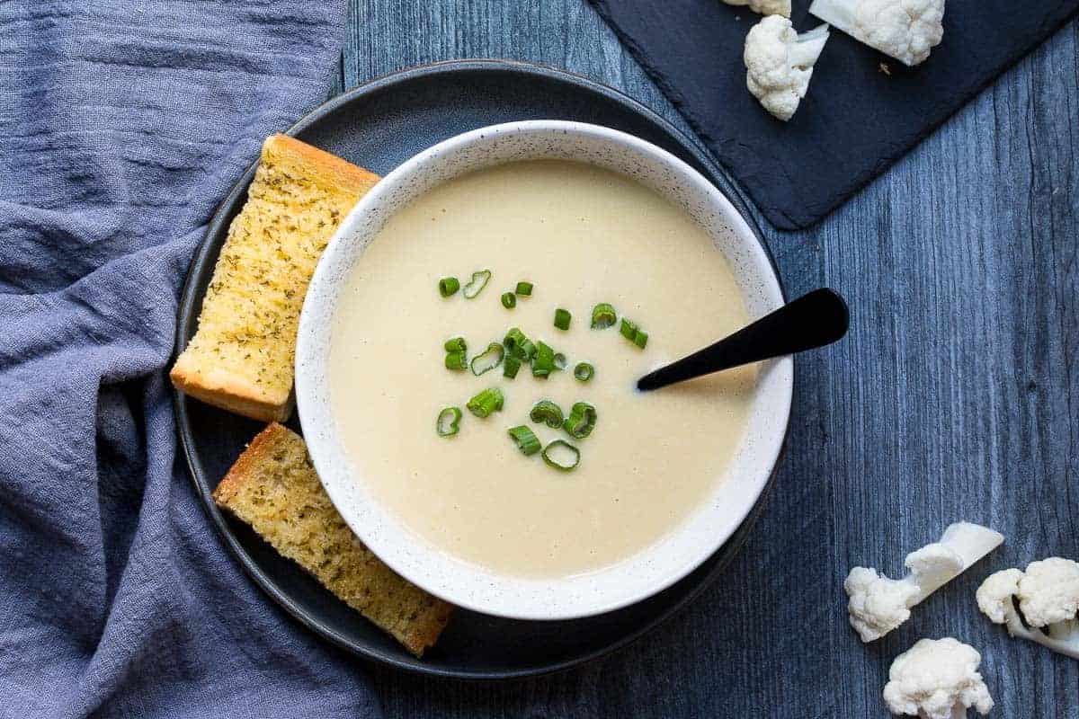 Creamy Cauliflower Leek Potato Soup