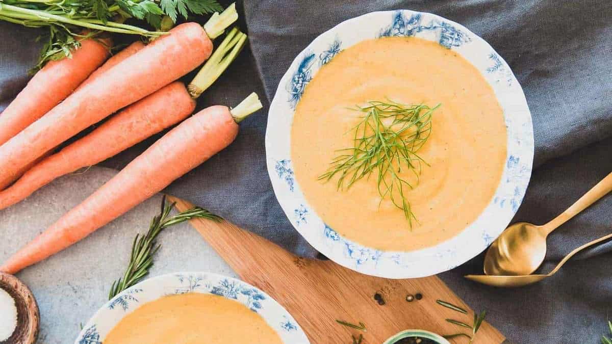 Creamy Carrot Fennel Soup