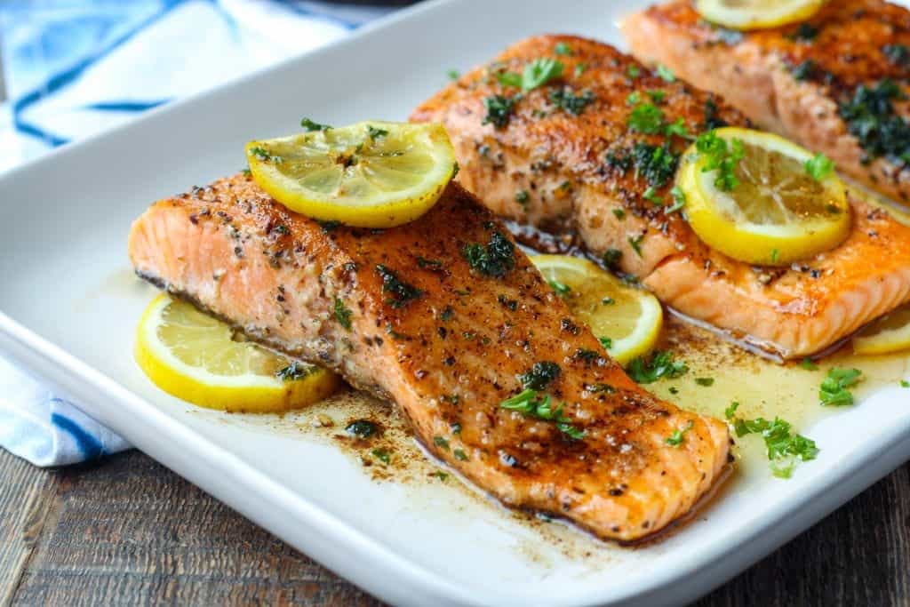 Salmon Meuniรจre