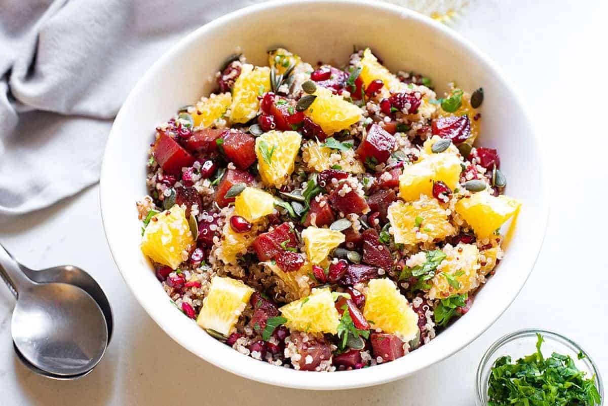 Quinoa Beet & Orange Salad