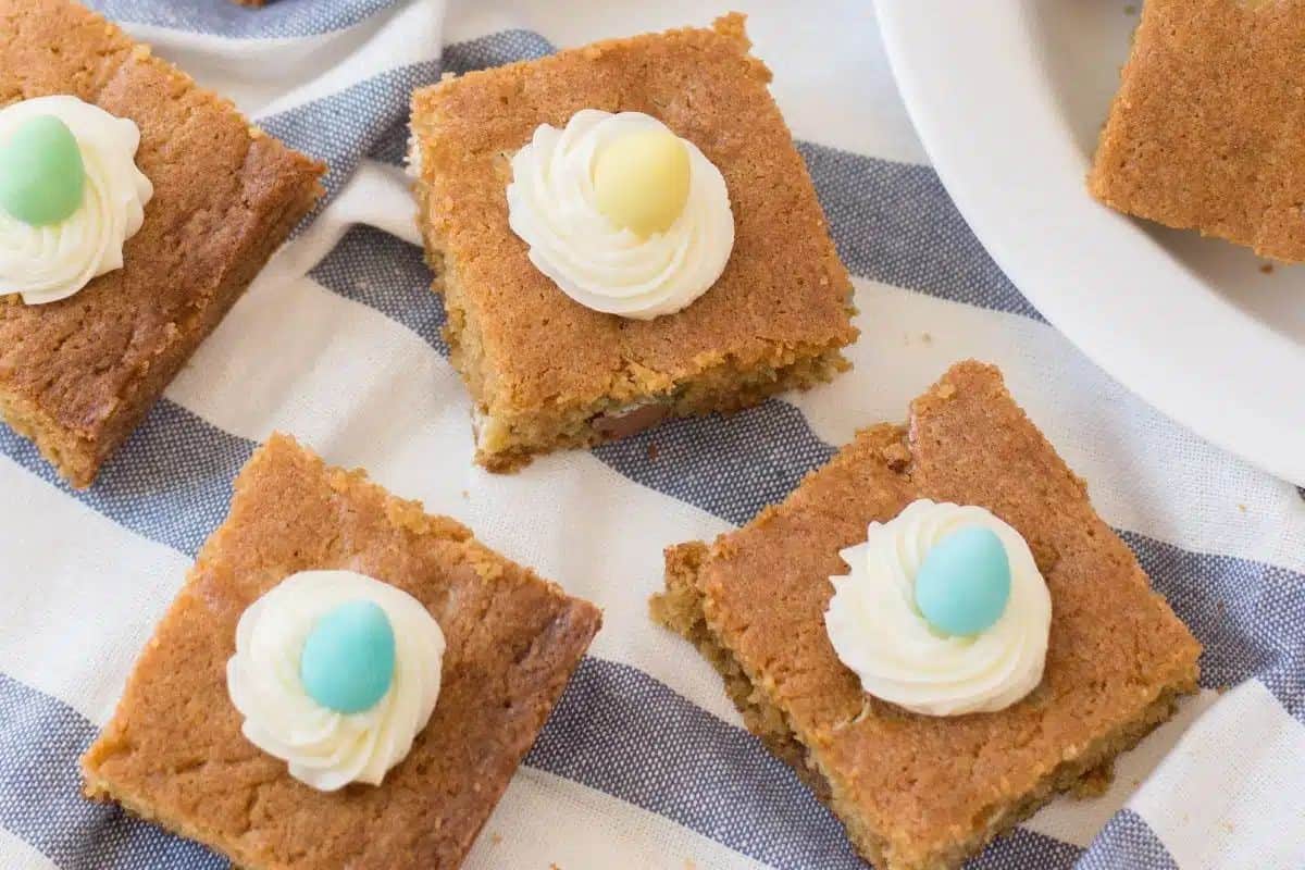 Candy Cookie Bars perfect for Easter