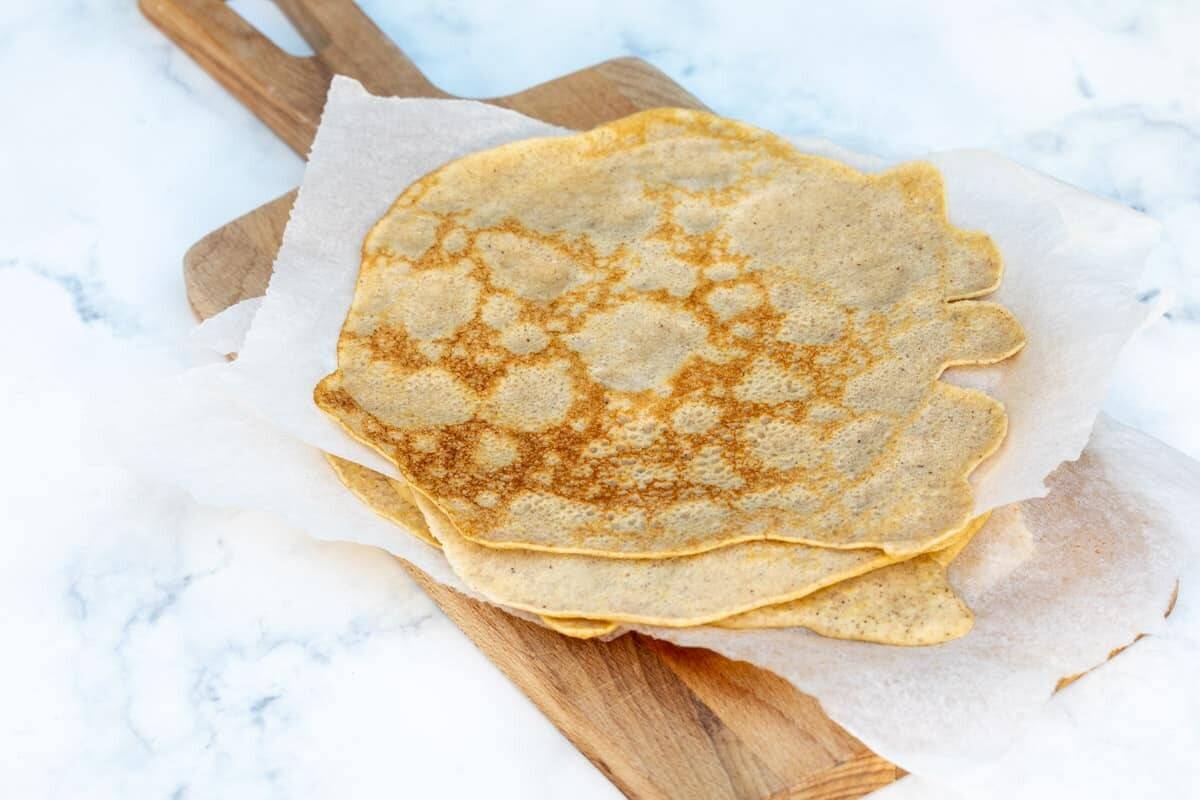 Gluten-Free Crêpes with Almond Flour