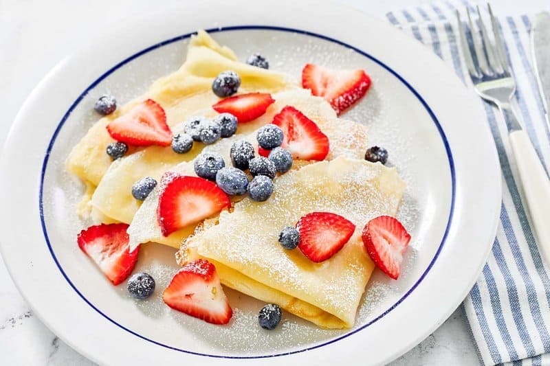 IHOP Fresh Berry Crepes