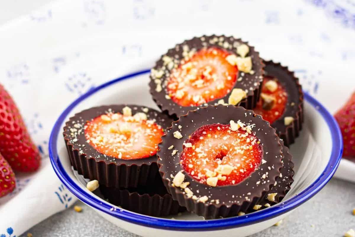 Chocolate Filled Strawberries