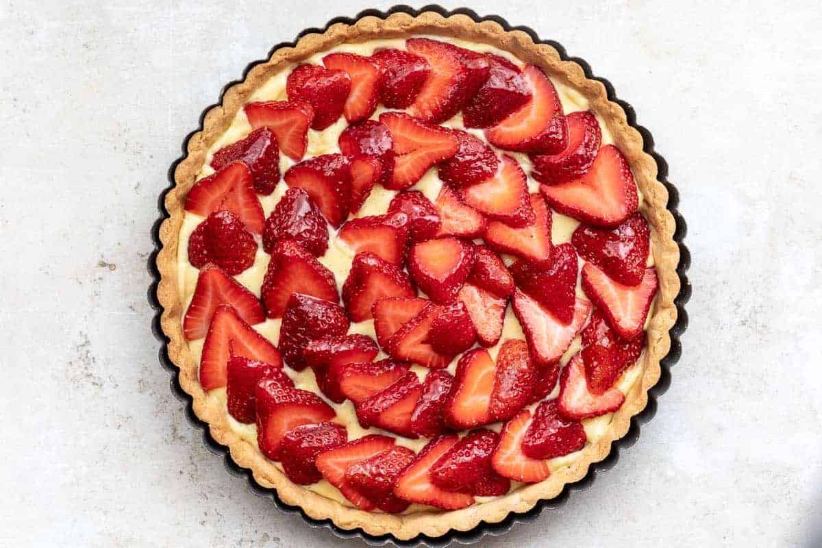Tarte aux Fraises (French Strawberry Tart)