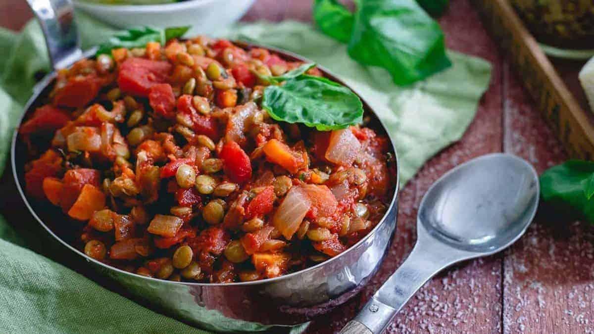 Lentil Bolognese