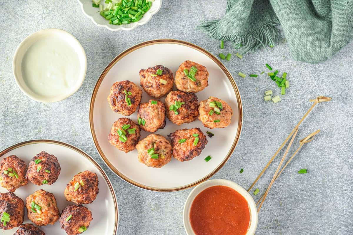 Buffalo Chicken Meatballs