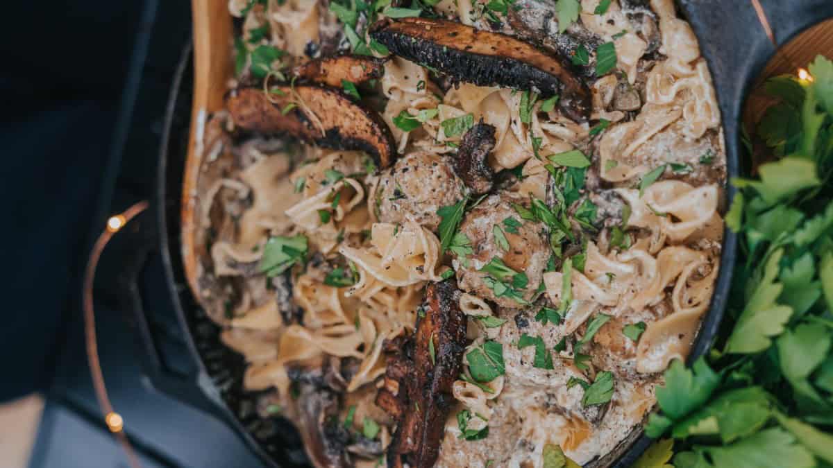 Easy Meatball Stroganoff