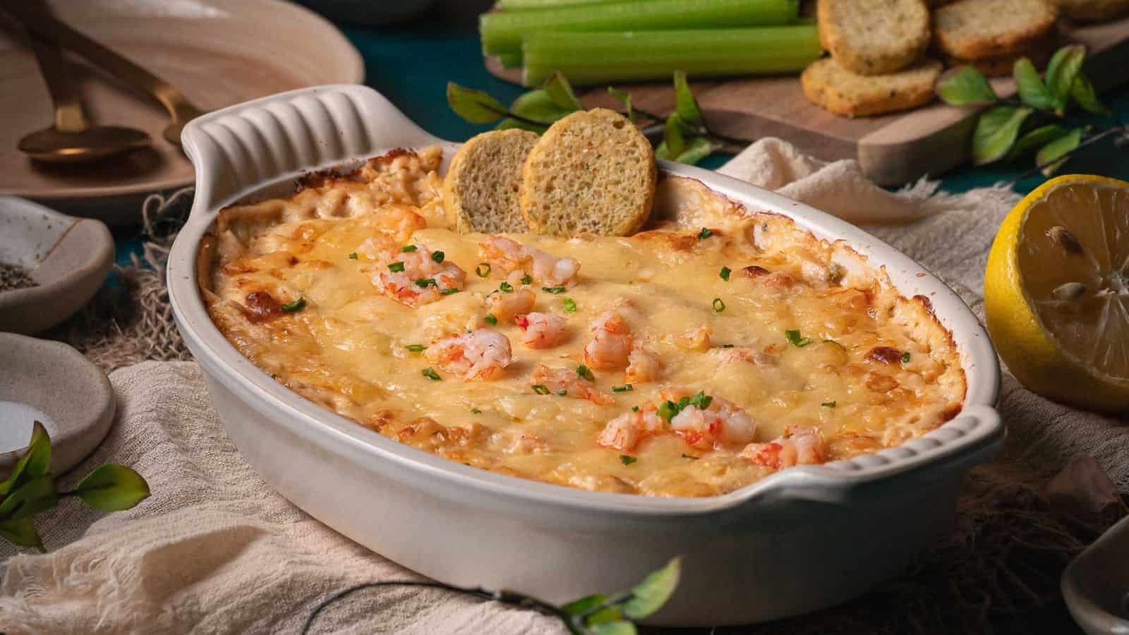 lobster, dip, holidays, winter