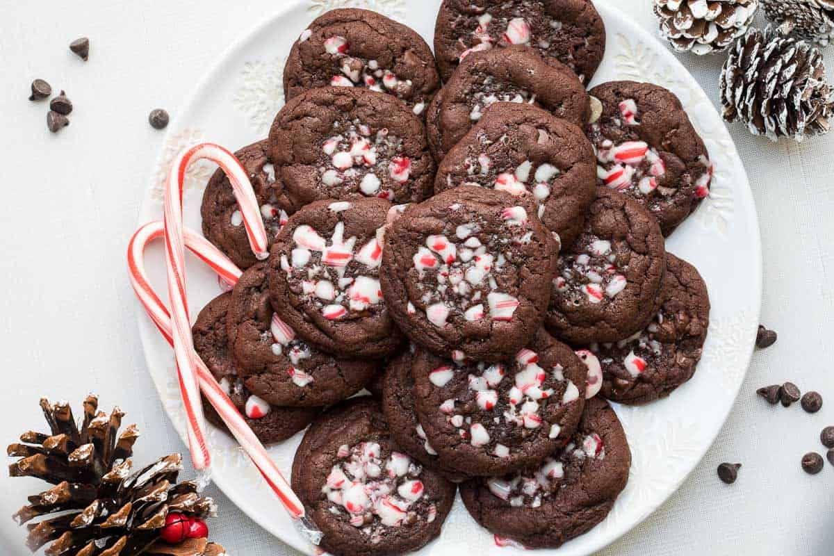 Chocolate Peppermint Cookies